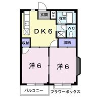 エルディム川井の間取り画像