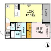 DーROOM卸町 Ⅰの間取り画像