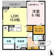 DーROOM卸町 Ⅰの間取り画像
