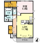 グランテラス 1の間取り画像