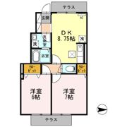 カーサメルヴェーユの間取り画像