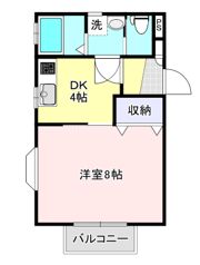 ステージ新白河の間取り画像