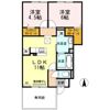 ラルーチェⅠの間取り画像