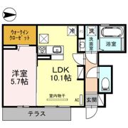 グレース北市の間取り画像