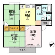 セジュール西浦 A棟の間取り画像