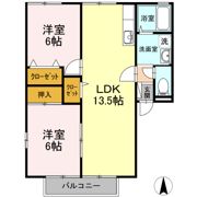 サンヴェール A棟の間取り画像