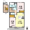 シャルマン本庄の間取り画像