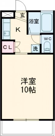 サントラストA棟の間取り画像