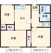メゾンオリーヴィエの間取り画像