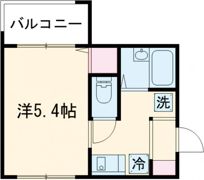 MELDIA拝島の間取り画像