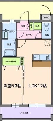 バロンドールの間取り画像