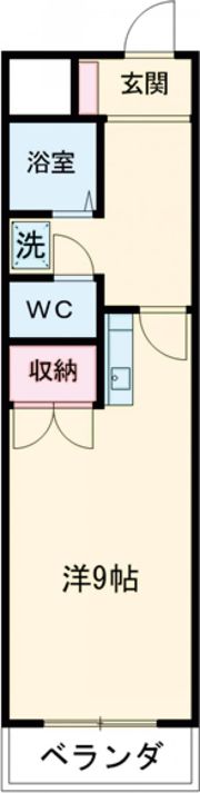 花の木ビルの間取り画像