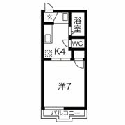 高蔵寺ハイムの間取り画像