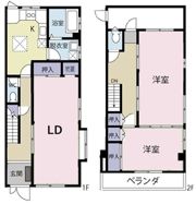 クロノス西立川の間取り画像