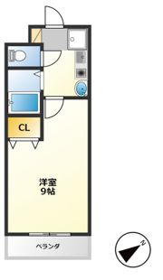 ハイツ戸苅の間取り画像