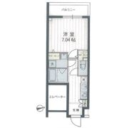 アプリーレ宮崎台Ⅱの間取り画像