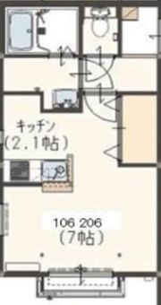 シェルムの間取り画像