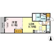 アヴァンス中村南の間取り画像