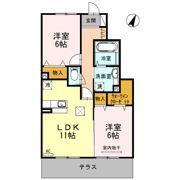 ピオニーの間取り画像