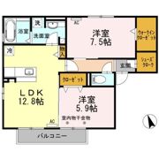 サン・アベニール A棟の間取り画像