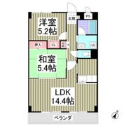 オーチャードの間取り画像