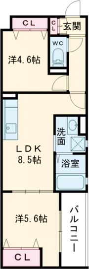 ラモーナ藤阪元町の間取り画像
