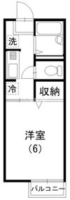 ヴィラ本厚木の間取り画像