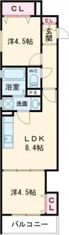 ラモーナ藤阪元町の間取り画像