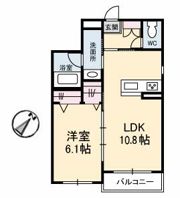 シャーメゾン イオの間取り画像