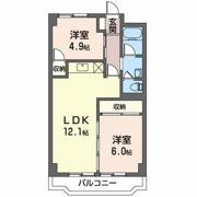 グリーンハイツフジタの間取り画像