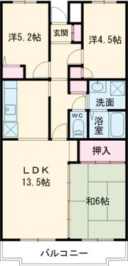 ドミール浜寺の間取り画像