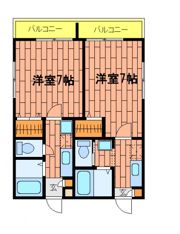 ボヌールの間取り画像