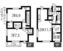 Quatra saisons(キャトル セゾン)の間取り画像