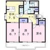 アビタシオン シュットの間取り画像