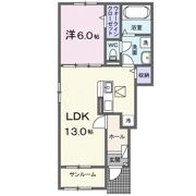 フレージュ セレノの間取り画像