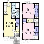 イーストコート別宮の間取り画像