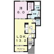 リザイア ビースティの間取り画像