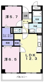 エルグランデ奥村の間取り画像