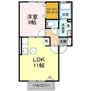 ゼフィール愛宕の間取り画像