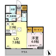 ルミエール篭田の間取り画像