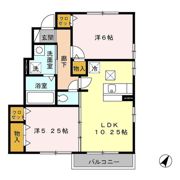 サングリーン Aの間取り画像