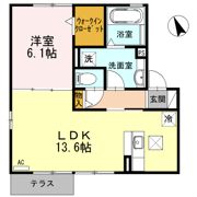 アジュールRの間取り画像