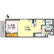 メリヤス手柄の間取り画像