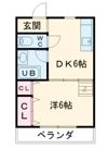 アクセスコートⅡの間取り画像