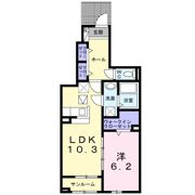 ベル熊之庄の間取り画像