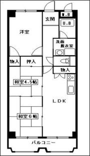 エスパシオ・ディ・鵲の間取り画像