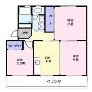 ファミリー久保山Iの間取り画像