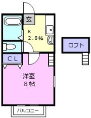 エトワルの間取り画像