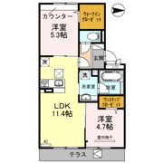 アヴィスエールの間取り画像