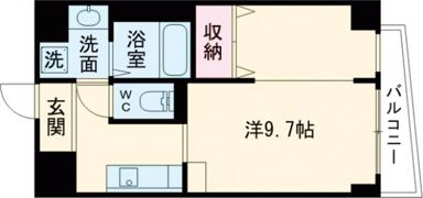 プラリア磯島の間取り画像